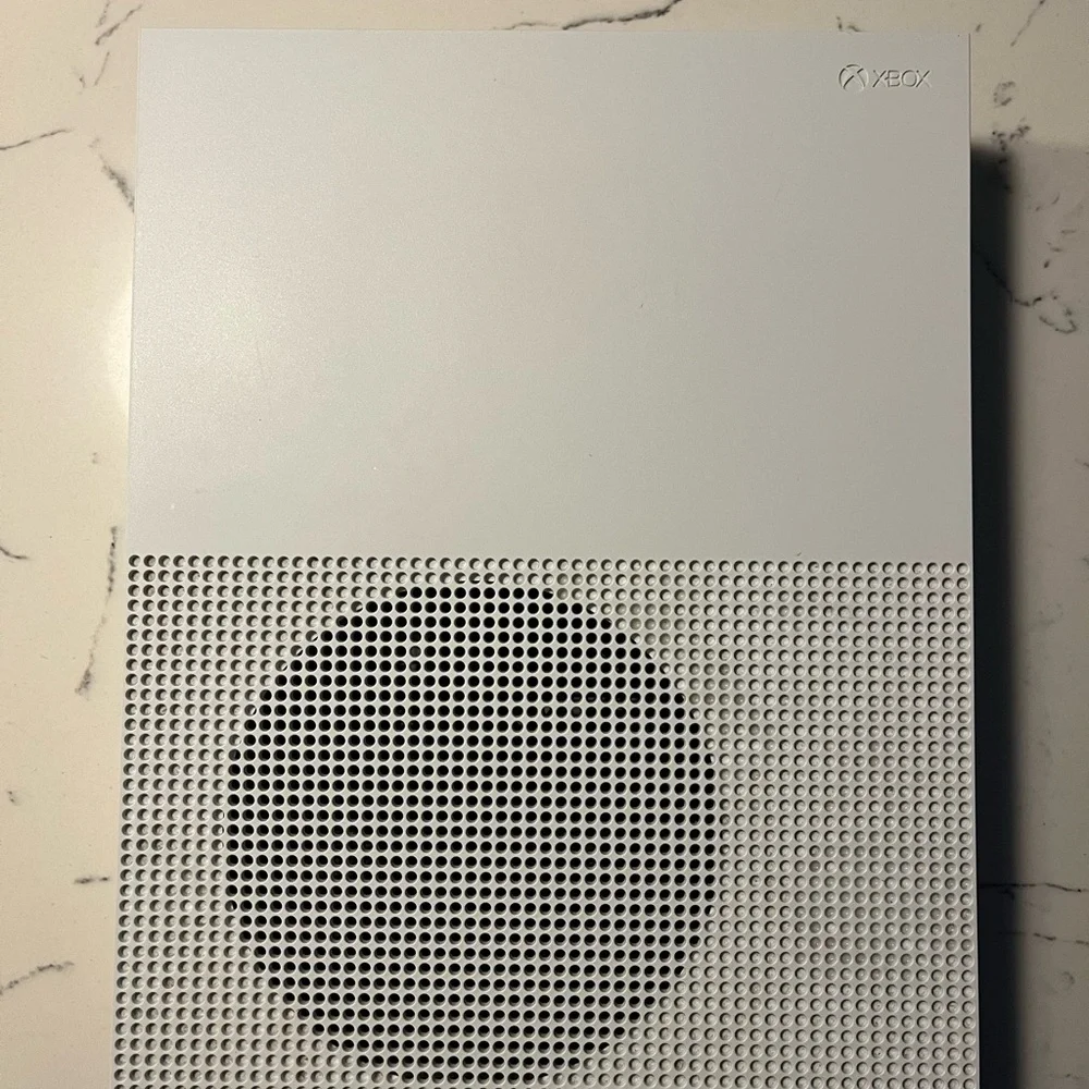 White Gaming Console